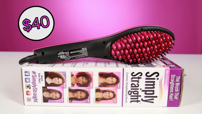 Curly-Haired Girls Try Bizarre Hair Straighteners -
