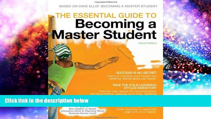 Pre Order The Essential Guide to Becoming a Master Student (Textbook-specific CSFI) Dave Ellis On CD