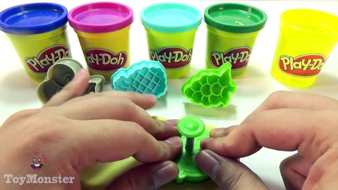 Play Doh Sparkle Compound Collection with Fruits Molds Fun and Creative for Kids