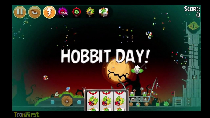 Angry Birds Seasons: Hobbit Day new - Halloween Day Special