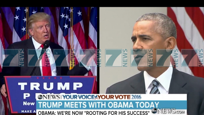 PERPLASJE MES PRESIDENTIT BARACK OBAMA DHE DONALD TRUMP - News, Lajme - Kanali 12