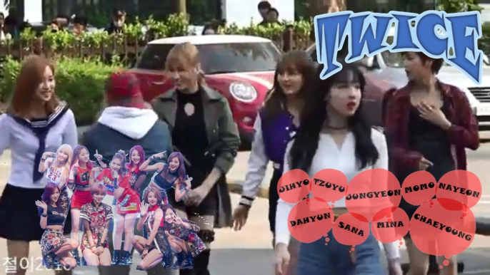 TWICE 트와이스 - Backstage in Street Live Fancam 2016 #2