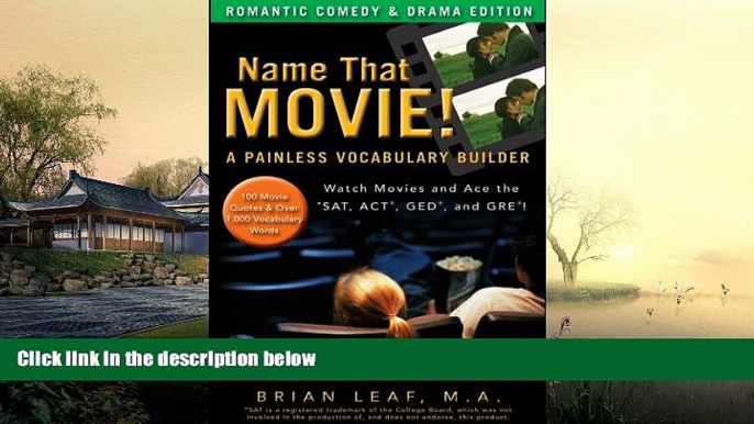 Price Name That Movie! A Painless Vocabulary Builder Romantic Comedy   Drama Edition: Watch Movies