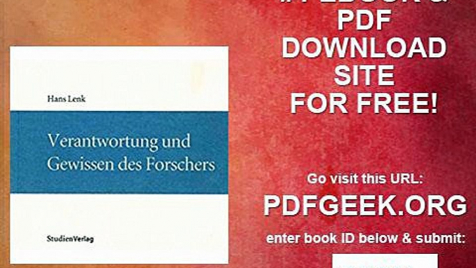 Verantwortung und Gewissen des Forschers (Interdisziplinäre Forschungen)