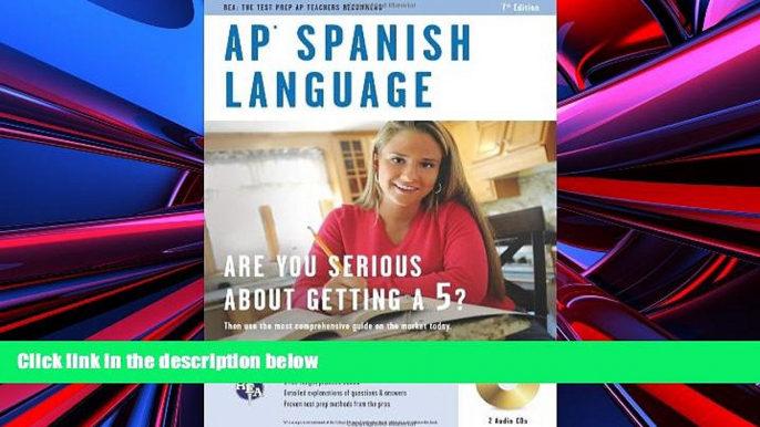 Buy Diane Senerth AP Spanish Language with Audio CDs (Advanced Placement (AP) Test Preparation)