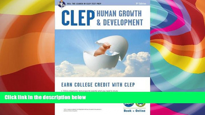 PDF Patricia Heindel PhD CLEPÂ® Human Growth   Development Book + Online (CLEP Test Preparation)