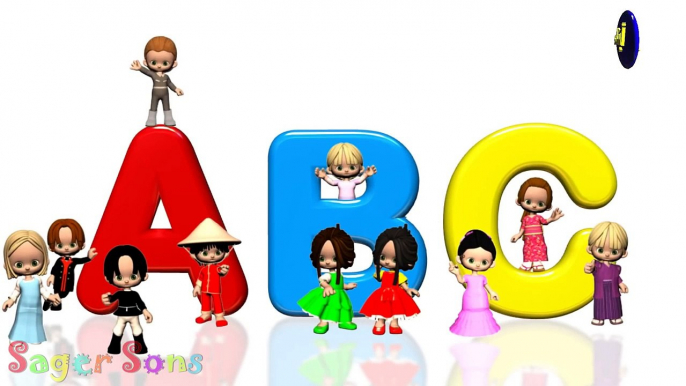 Phonics Songs | Learn Alphabet, ABC and Phonics Sounds - 3D Animation Learning ABC Nursery Rhymes