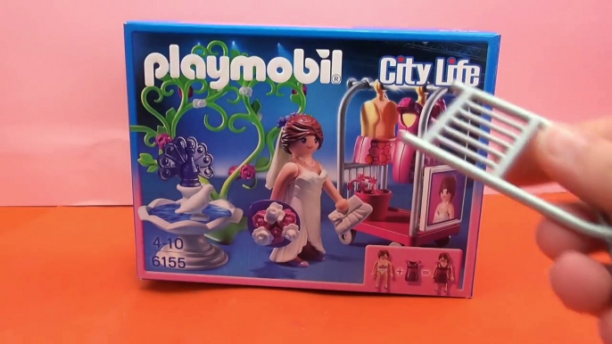 PLAYMOBIL Photoshooting City Life Hochzeit Fotos - Playmobil Models 6155 | Demo | deutsch