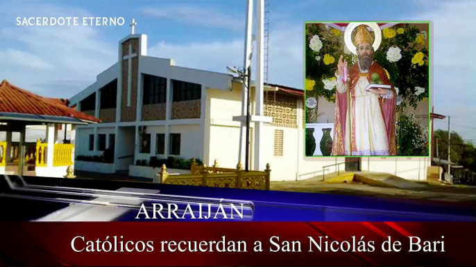 Distrito de Arraiján celebra Misa en honor a San Nicolás de Bari