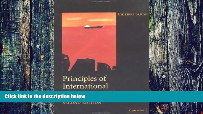 PDF  Principles of International Environmental Law 2nd Edition Philippe Sands  PDF