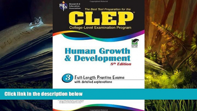 Download [PDF]  CLEP Human Growth and Development 8th Ed. (CLEP Test Preparation) Patricia Heindel