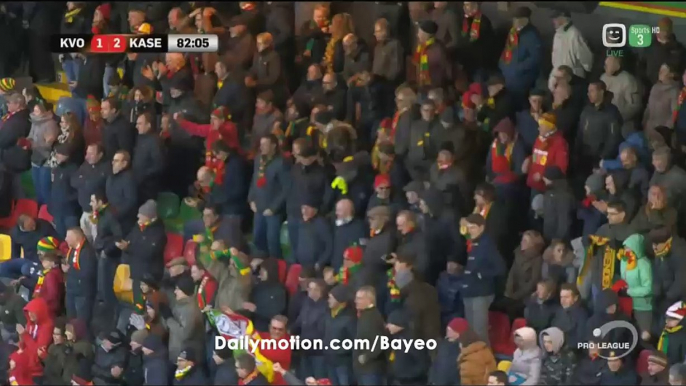 Landry Dimata Goal HD - Oostende 1-2 Eupen - 26.12.2016