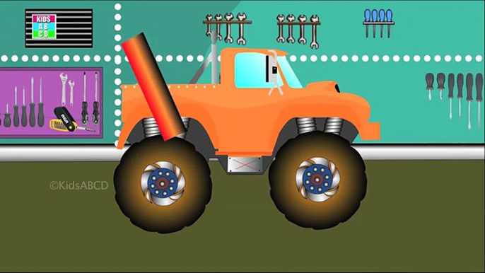 Monster Truck Stunt | Monster Truck Videos For Kids | Monster Trucks For Children