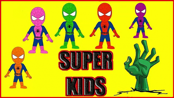 Spiderman Finger Family Songs | Finger Family Spiderman | Kids Songs Nursery Rhymes