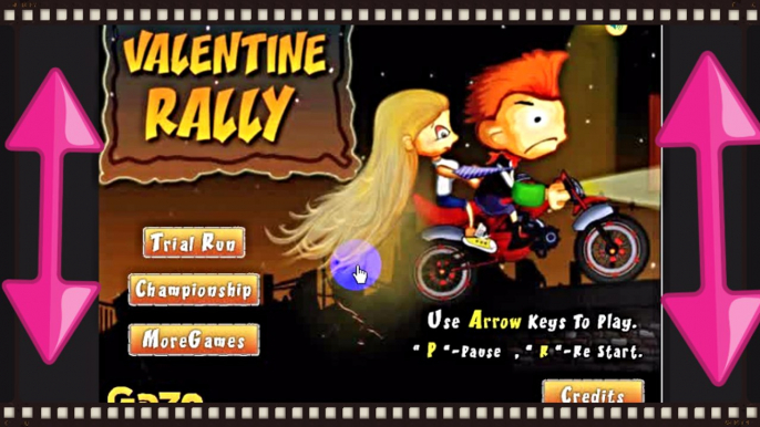 Top Racing Game : Valentine Rally Ready for a fast ride with your lover valentine's Day