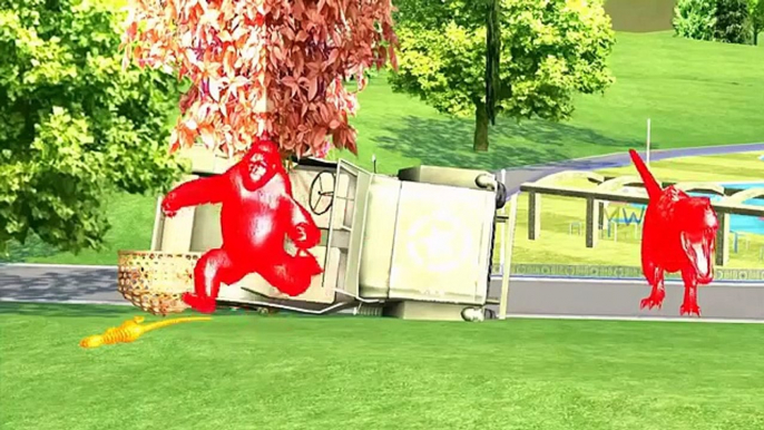 Pig Farm Cartoons | Dinosaur Cartoons For Children | 3D Animal Videos For Kids