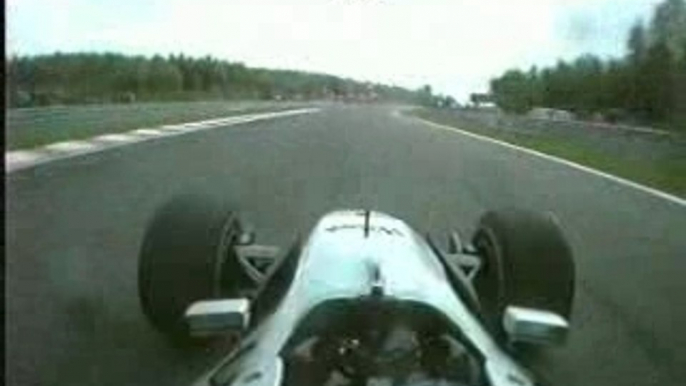 Mika Hakkinen vs Michael Schumacher Spa2000