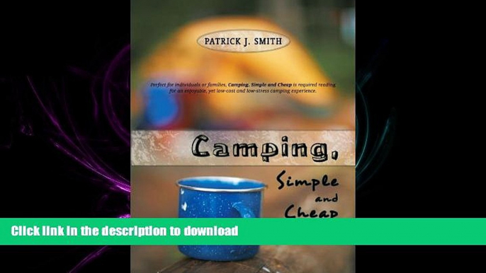 Read Book Camping, Simple and Cheap On Book