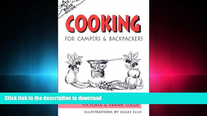 Pre Order The Nuts  N  Bolts Guide to Cooking for Campers and Backpackers (Nuts  N  Bolts -