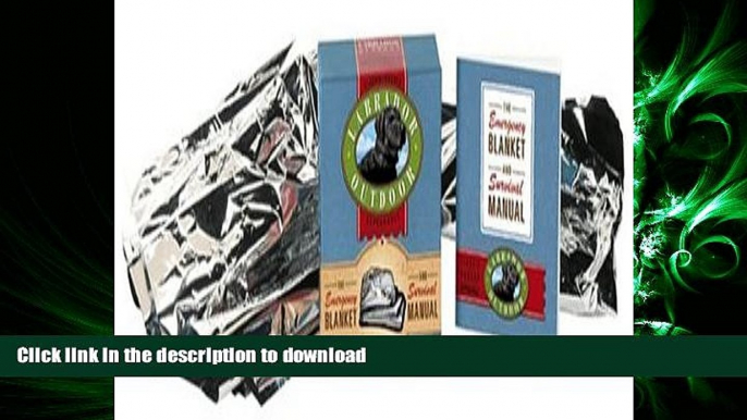 Hardcover Emergency Blanket and Survival Manual (Labrador Outdoor Mini Kits) On Book