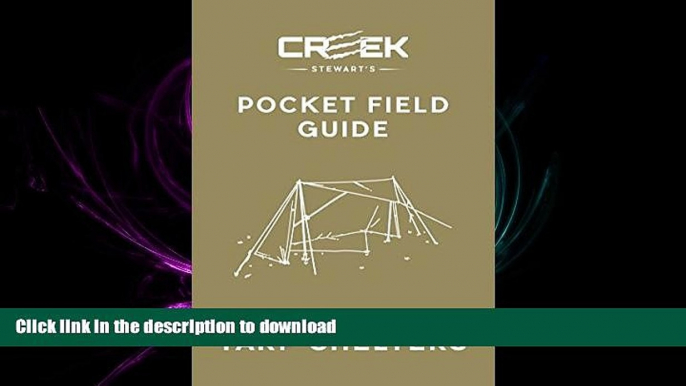 Hardcover POCKET FIELD GUIDE:  Survival Tarp Shelters Kindle eBooks