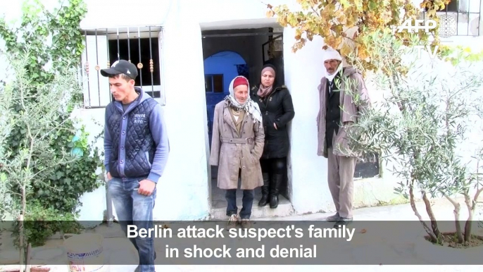 Berlin attack suspect's family in shock and denial