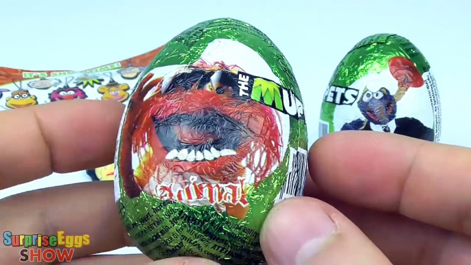 Disney The Muppets Surprise Eggs Kermit, Gonzo, Miss Piggy Its SHOWTIME Surprise Egg