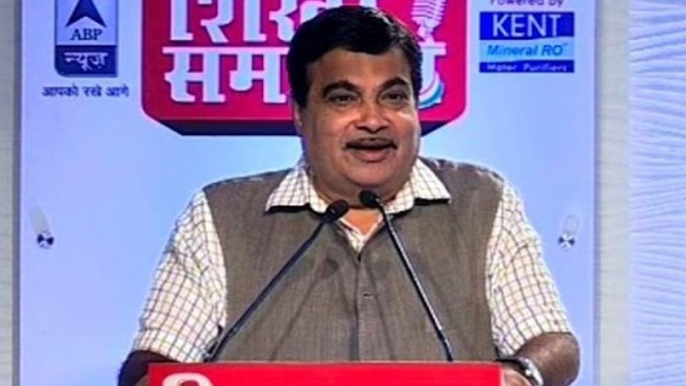 I will transform physical toll booths into e-toll booths: Nitin Gadkari in ABP News' Shikh