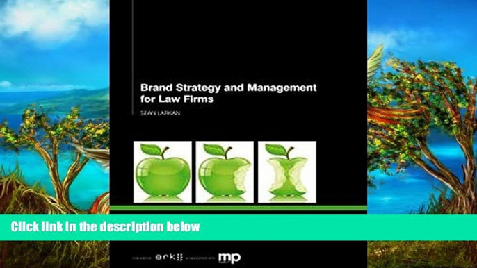 Read Online Sean Larkan Brand Strategy and Management for Law Firms: Case studies, practical