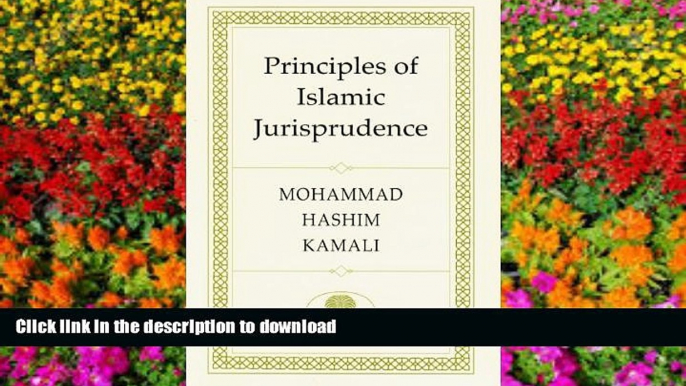 PDF [FREE] DOWNLOAD  Principles of Islamic Jurisprudence (Islamic Texts Society) READ ONLINE