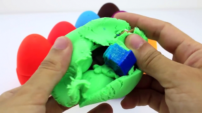 #NEW PLAYDOH SURPRISE EGGS KIDS VIDEO /#Thomas The Tank Engine Mickey Dory Batman Spiderman Toys HD