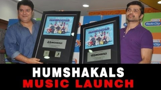 Sajid Khan And Himesh Reshammiya Launch The Music Of 'Humshakals' At Radio City