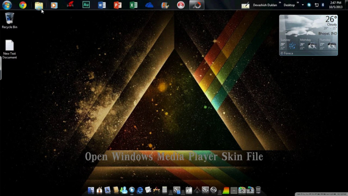 How to Coustomize Windows Media Player Skins