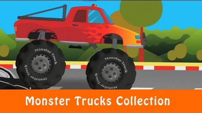 Monster Trucks Collection | kids games | videos For Children | videos for kids