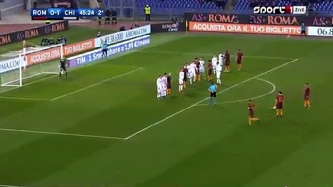 Stephan El Shaarawy Goal HD - Roma 1-1 Chievo 22.12.2016