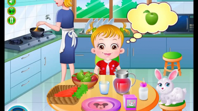 Baby Hazel in Sick Stomach Care Game # Play disney Games # Watch Cartoons