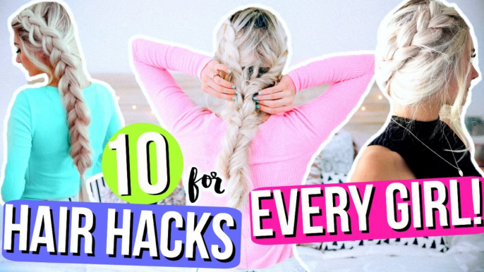 10 Hair Hacks Every Girl Should Know!   Aspyn Ovard