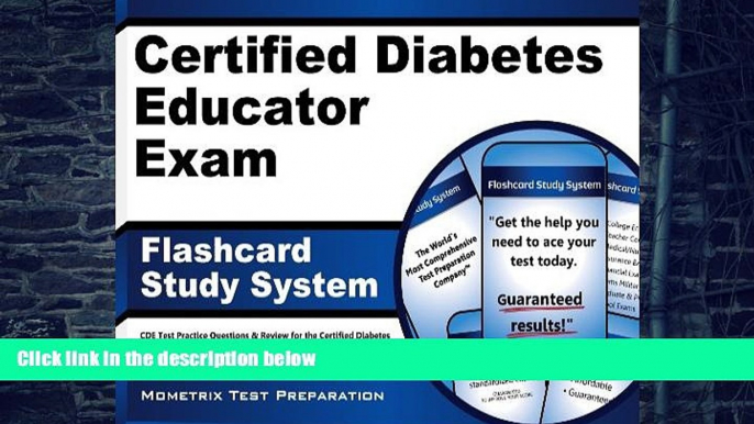 PDF  Certified Diabetes Educator Exam Flashcard Study System: CDE Test Practice Questions   Review