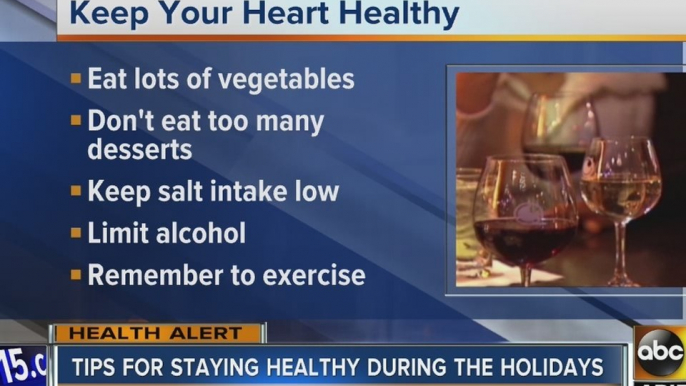 Tips to staying healthy over the holidays