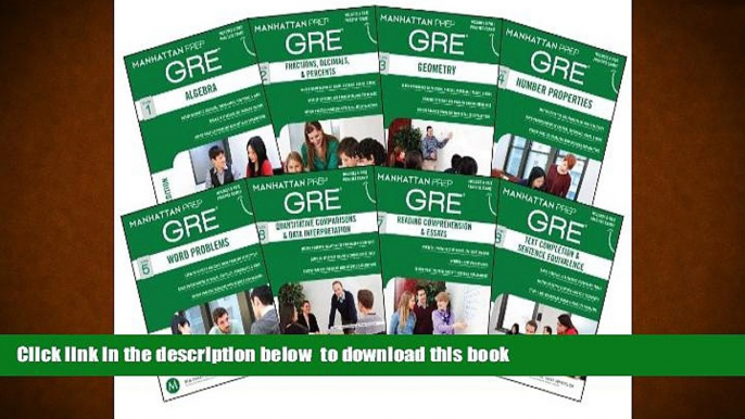 READ book  Manhattan Prep GRE Set of 8 Strategy Guides (Manhattan Prep GRE Strategy Guides)