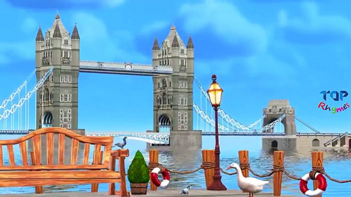 London Bridge Is Falling Down Nursery Rhymes For Babies, Children | London Bridge Is Falling Rhymes