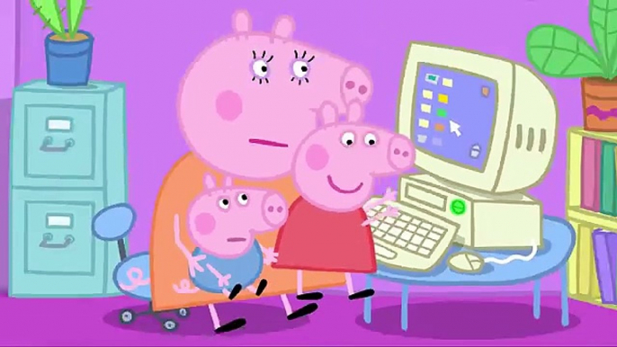 Peppa Pig - Daddy Pig, computer expert (clip)