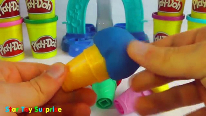 Play Doh Ice Cream Surprise Eggs | Super Toys in sweet play-doh Toys