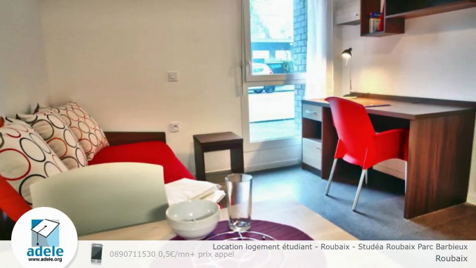 Location logement étudiant - Roubaix - Studéa Roubaix Parc Barbieux