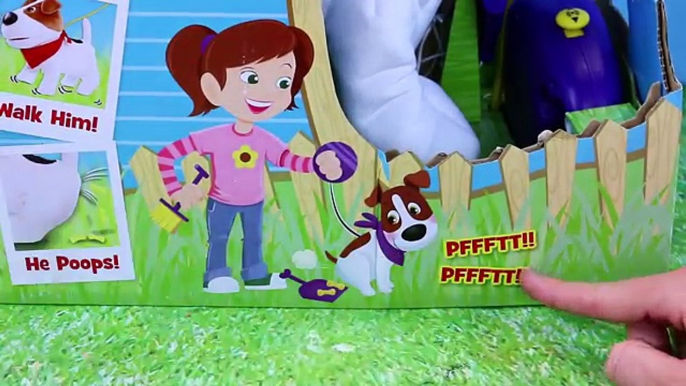 POOPING DOG Cacamax & Giant Poo Surprise Toys in Play Doh Poop! Yuck! by DisneyCarToys