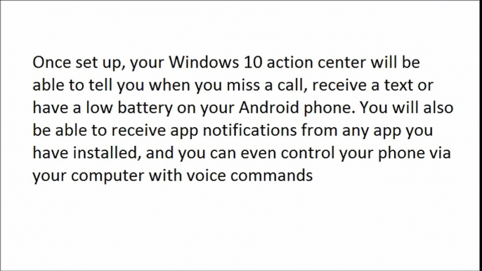 How to get Android notifications on your Windows PC