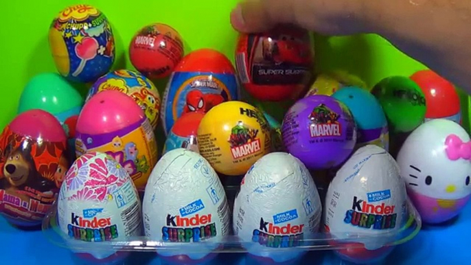 Disney Pixar CARS Surprise egg! 1 of 20 Kinder Surprise and Surprise Eggs!