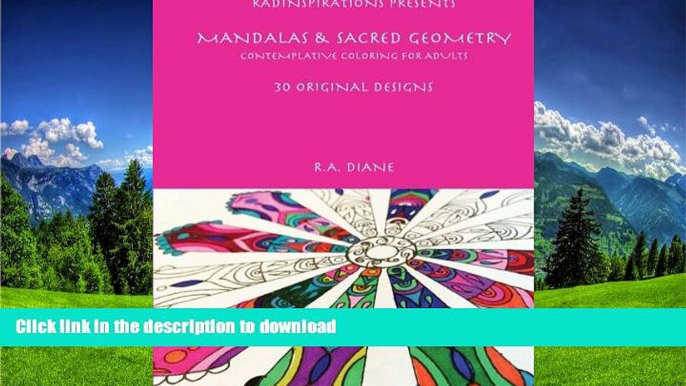 FAVORIT BOOK Mandalas   Sacred Geometry: Contemplative Coloring For Adults (Mandalas   More)