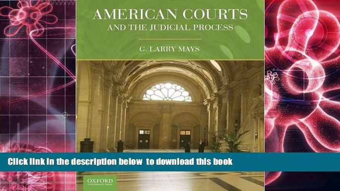 READ book  American Courts and the Judicial Process  DOWNLOAD ONLINE