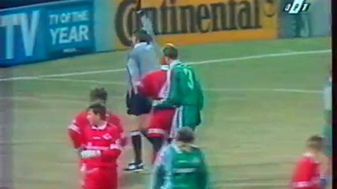 06.12.1995 - 1995-1996 UEFA Champions League Group B Matchday 6 Legia Varşova 0-1 Spartak Moskova